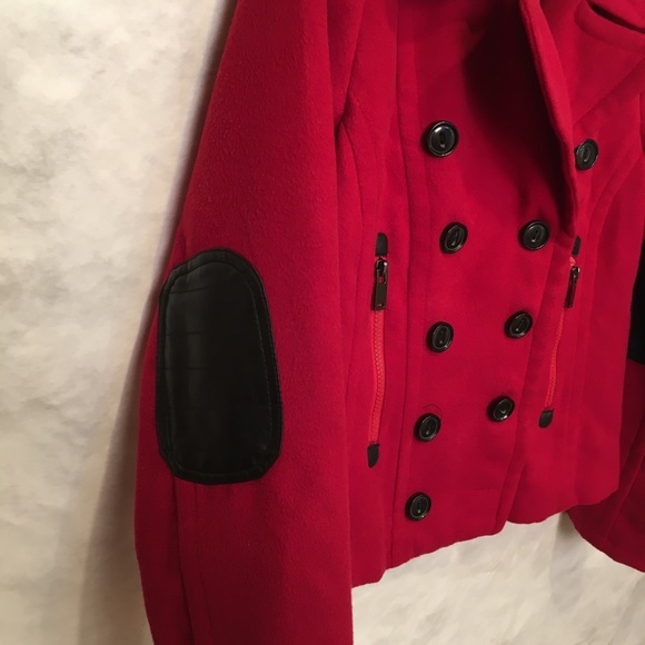 Red Dollhouse Outerwear Jacket - Picture 4 of 6